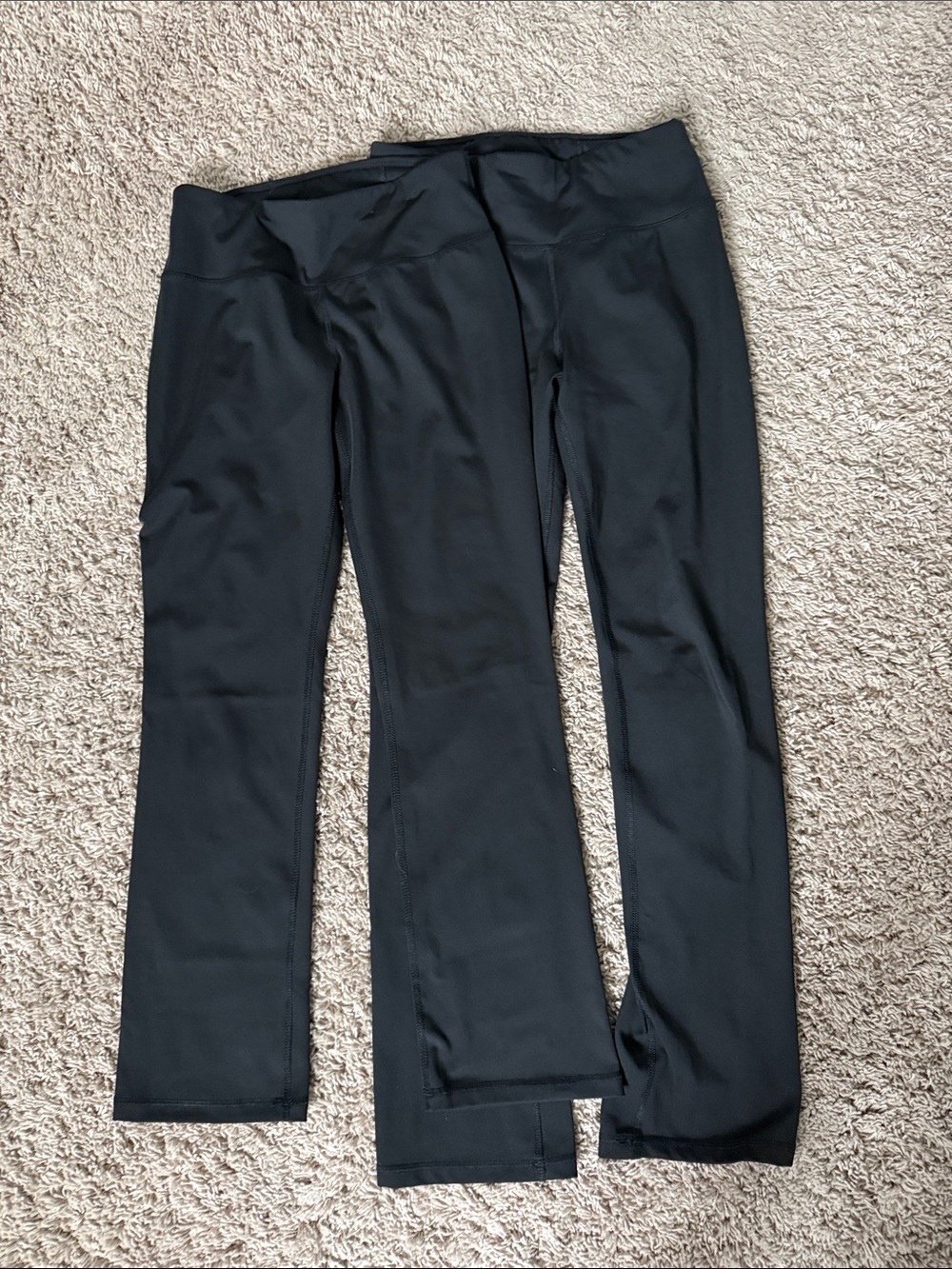 Avia Black Boot Cut Performance Pants- 2 Pack